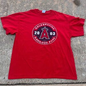Anaheim Angels MLB Hall of Fame T-Shirt